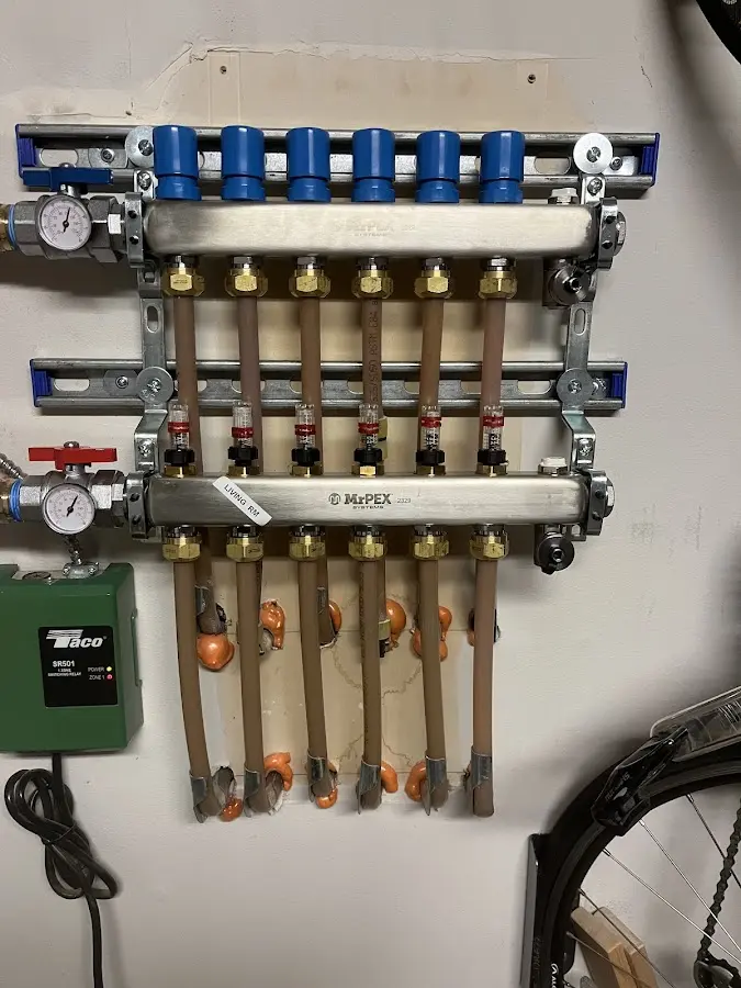 Plumber performing Leak Detection at a residential property in Holden Lakes